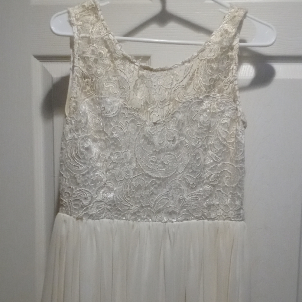 White dress